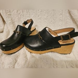 Anthropologie Silent D Georgia Clogs Size 9 US 39 UK